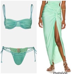 Baobab swimsuit + wrap skirt